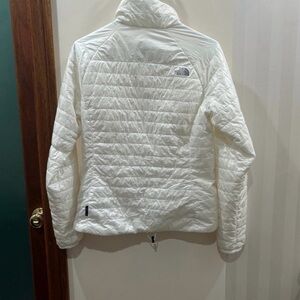 The North Face Women's White Quilted Jacket